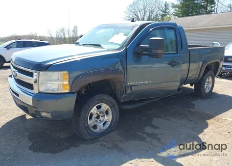 2008 Chevrolet Silverado 1500 Lt1 из США, поврежденный, VIN 1GCEK19J48Z260989